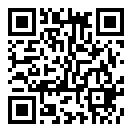 QRコードで郵便番号と住所を表示しています。