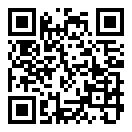 QRコードで郵便番号と住所を表示しています。