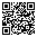 QRコードで郵便番号と住所を表示しています。