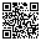 QRコードで郵便番号と住所を表示しています。