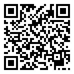 QRコードで郵便番号と住所を表示しています。