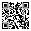 QRコードで郵便番号と住所を表示しています。