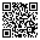 QRコードで郵便番号と住所を表示しています。