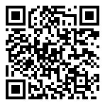 QRコードで郵便番号と住所を表示しています。