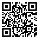QRコードで郵便番号と住所を表示しています。