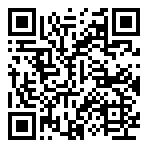 QRコードで郵便番号と住所を表示しています。