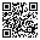 QRコードで郵便番号と住所を表示しています。