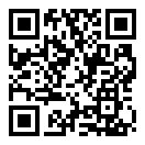 QRコードで郵便番号と住所を表示しています。
