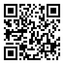 QRコードで郵便番号と住所を表示しています。