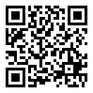 QRコードで郵便番号と住所を表示しています。