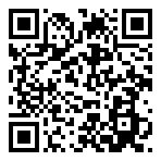 QRコードで郵便番号と住所を表示しています。
