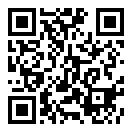 QRコードで郵便番号と住所を表示しています。