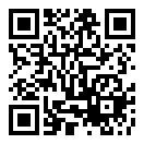QRコードで郵便番号と住所を表示しています。