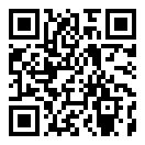 QRコードで郵便番号と住所を表示しています。