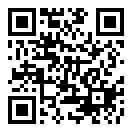 QRコードで郵便番号と住所を表示しています。