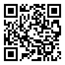 QRコードで郵便番号と住所を表示しています。
