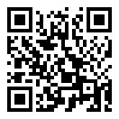 QRコードで郵便番号と住所を表示しています。