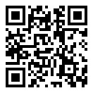 QRコードで郵便番号と住所を表示しています。