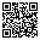 QRコードで郵便番号と住所を表示しています。