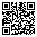 QRコードで郵便番号と住所を表示しています。
