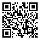 QRコードで郵便番号と住所を表示しています。