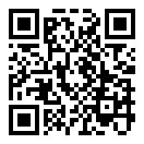 QRコードで郵便番号と住所を表示しています。