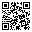 QRコードで郵便番号と住所を表示しています。
