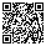 QRコードで郵便番号と住所を表示しています。