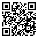QRコードで郵便番号と住所を表示しています。