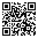 QRコードで郵便番号と住所を表示しています。