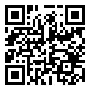 QRコードで郵便番号と住所を表示しています。