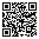 QRコードで郵便番号と住所を表示しています。