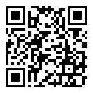 QRコードで郵便番号と住所を表示しています。