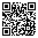 QRコードで郵便番号と住所を表示しています。