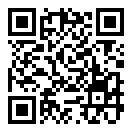 QRコードで郵便番号と住所を表示しています。