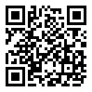 QRコードで郵便番号と住所を表示しています。