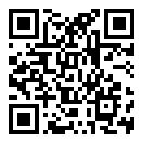 QRコードで郵便番号と住所を表示しています。