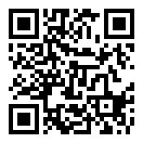 QRコードで郵便番号と住所を表示しています。