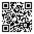 QRコードで郵便番号と住所を表示しています。