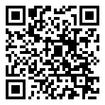 QRコードで郵便番号と住所を表示しています。