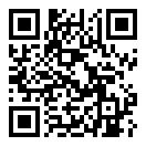 QRコードで郵便番号と住所を表示しています。