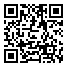 QRコードで郵便番号と住所を表示しています。