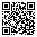 QRコードで郵便番号と住所を表示しています。