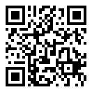 QRコードで郵便番号と住所を表示しています。