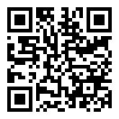 QRコードで郵便番号と住所を表示しています。