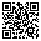 QRコードで郵便番号と住所を表示しています。