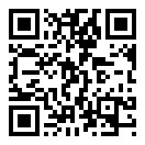 QRコードで郵便番号と住所を表示しています。