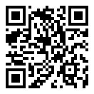 QRコードで郵便番号と住所を表示しています。