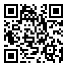 QRコードで郵便番号と住所を表示しています。