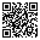 QRコードで郵便番号と住所を表示しています。